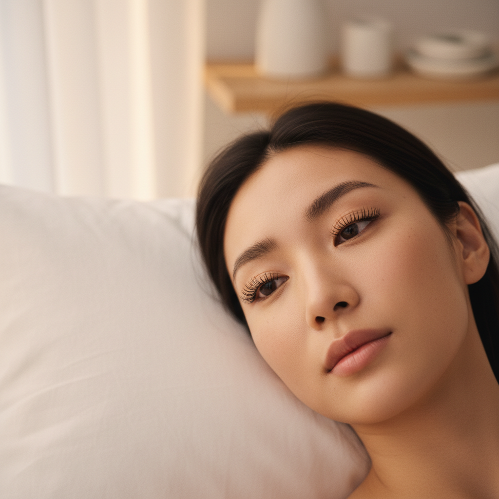 Korean PMU Lashes: Semi-Permanent Hands-Free Mornings
