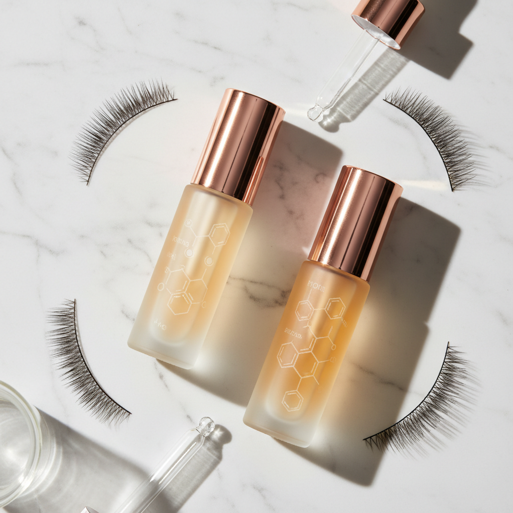 Lash Serum Ingredients Guide: Peptides vs. Biotin