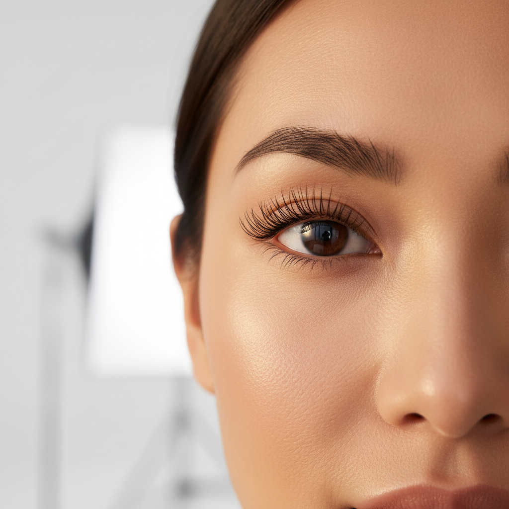 Korean PMU Lashes & Glueless Lifts: Low-Maintenance Combo