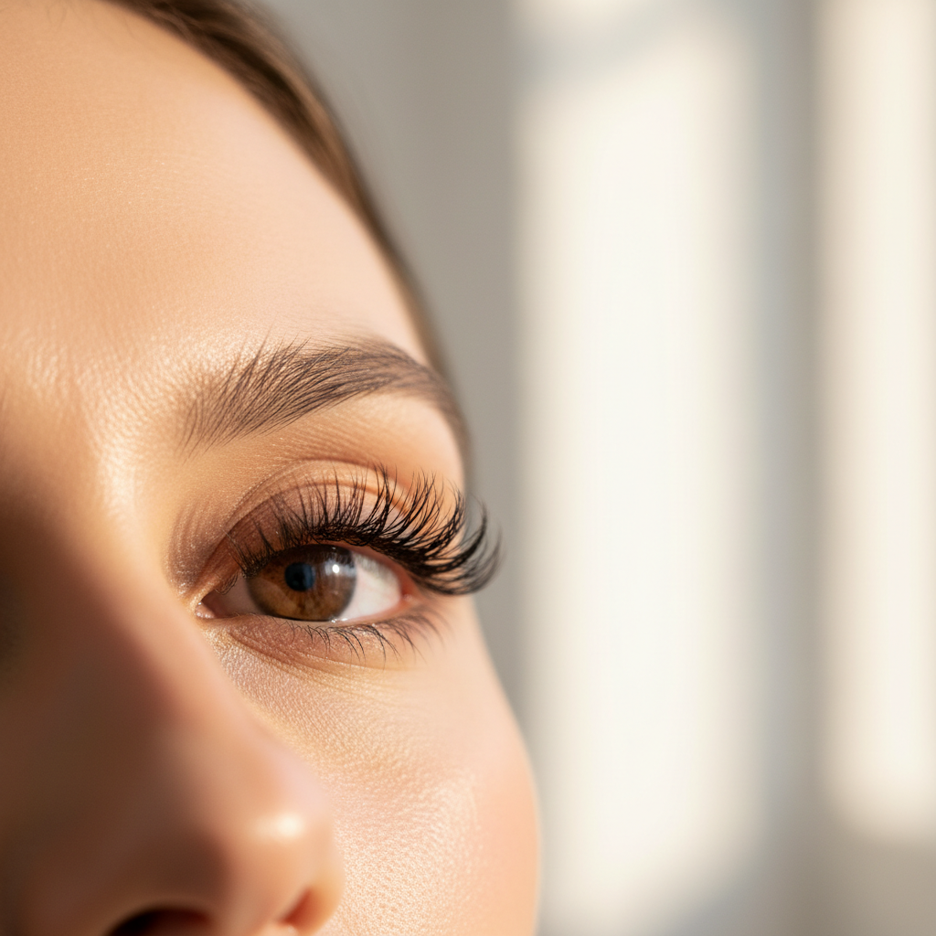 Korean Glueless Lash Lift for Curly, Textured Lashes