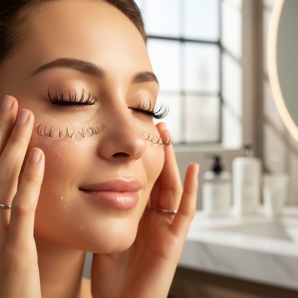 Glueless Lash Lift Survives Double Cleansing Guide