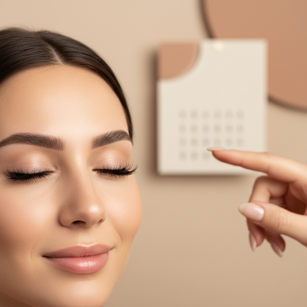 Lash Lift After Microblading: Safe Timing Guide