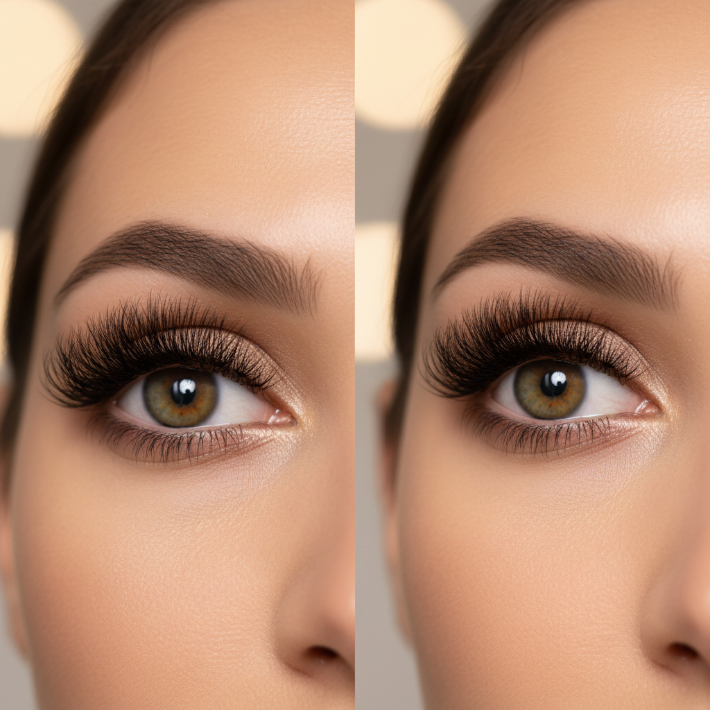 Switch from Lash Extensions to Glueless Lift Guide