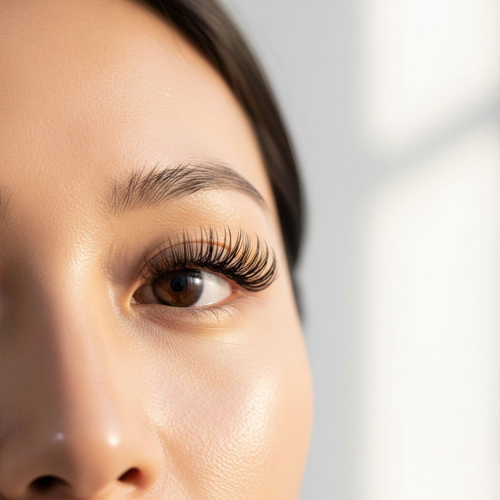 Glueless Lash Lift for Asian Straight Lashes: Korean PermPoint Guide